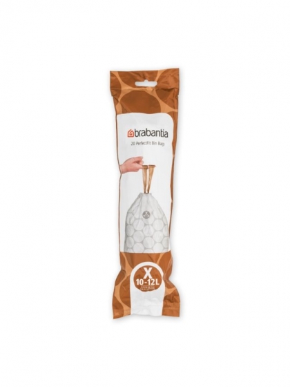 Brabantia, 20 sacchetti PerfectFit X (10-12 litri)